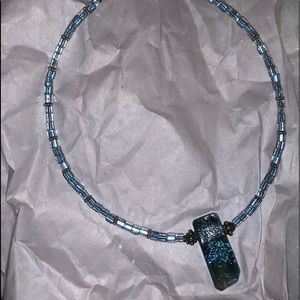 Blue Stone /Jewels Wired Choker